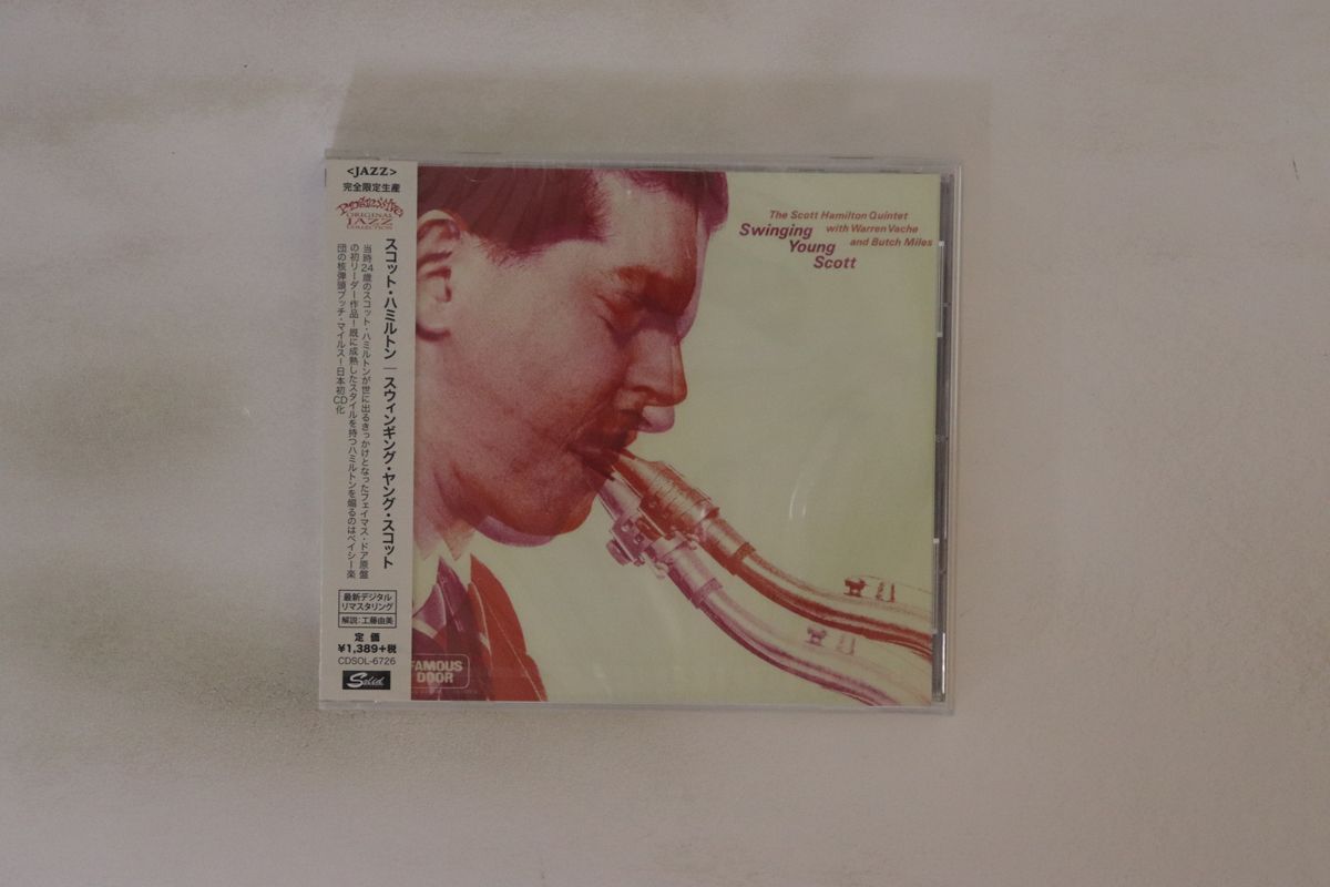 【中古】CD Scott Hamilton Swinging Young Scott CDSOL6726 SOLID 未開封 /00110