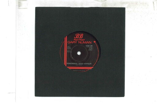 【中古】7” Gary Numan Remember I Was Vapour SAM126 BEGGARS BANQUET UK Vinyl /00080 【中古】7” Gary Numan Remember I Was Vapour SAM126 BEGGARS BANQUET UK Vinyl /00080