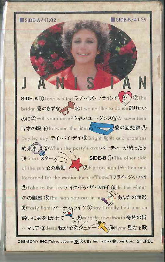 【中古】Cassette Janis Ian Janis Ian 36KP602 CBS SONY /00110