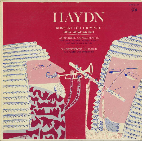 LP Joseph Haydn Konzert Fur Trompete Und Orchester - Divertimento F MMS2101 Musical Masterpiece /00260