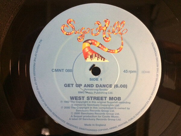 【中古】12” West Street Mob / Sylvia Robin Get Up And Dance / Its Good To Be The Queen CMNT088 Sanctuary Records /00250
