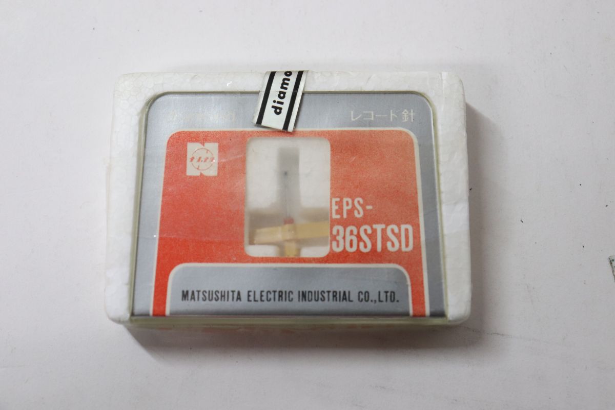 ・商品説明 National ナショナル EPS36STSD 松下電器 交換針 商品状態：S 未使用品 ■National等対応 参考重量：10(g) ご購入前に必ずご確認ください ・ご購入者様都合によるご購入後のキャンセル・返品は、いかなる理由においてもお受けできません。 ・送料および代引き手数料はご購入者様のご負担となります。 ・決済期日までにご入金が確認できない場合は、「ご購入者様都合」にてキャンセルさせていただきます。 ・状況により、配送方法を変更させていただく場合がございます。 ・ご注文確定後の商品の追加や複数注文の同梱対応は、一切承っておりません。 ・土日・祝日は原則として発送業務を行っておりません。 ・商品説明は正確に記載するよう努めておりますが、中古品は予期せぬ傷や汚れ等がある場合がございます。ご理解のうえご購入ください。 4837173