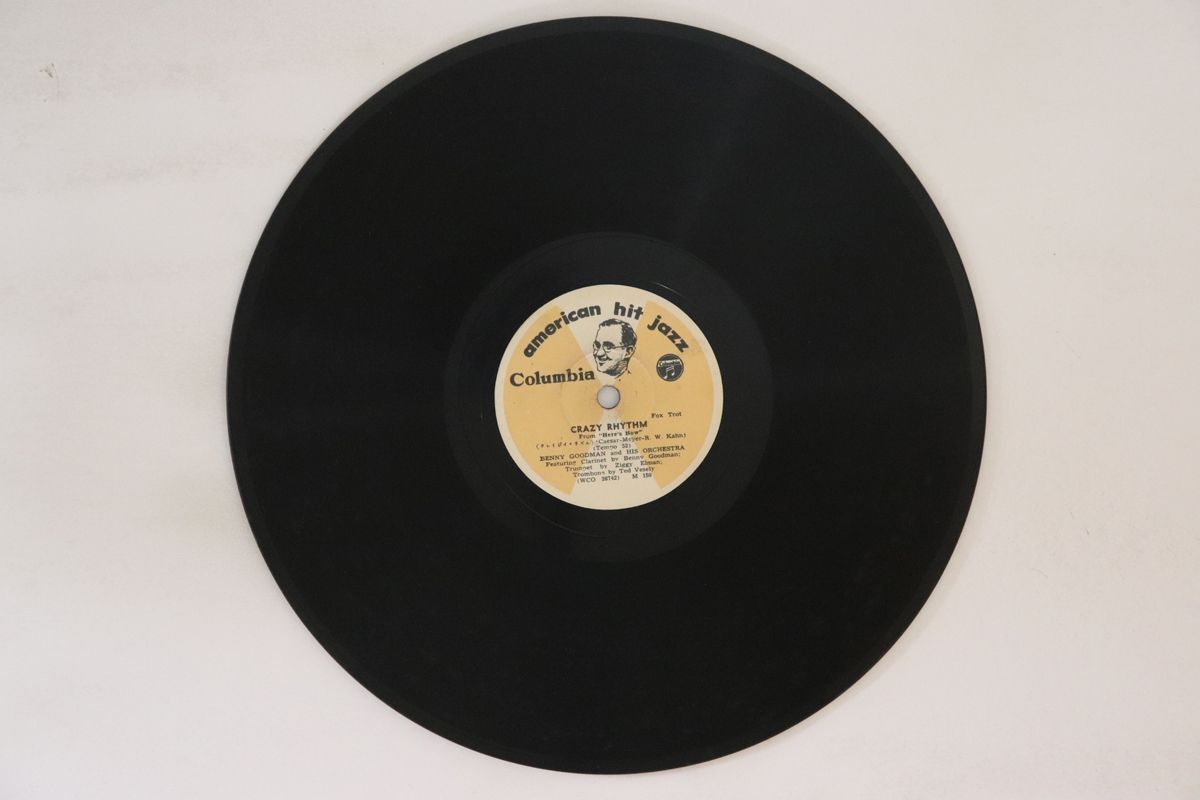 【中古】78RPM/SP Benny Goodman Crazy Rhythm / Wang Wang Blues M159 COLUMBIA /00500