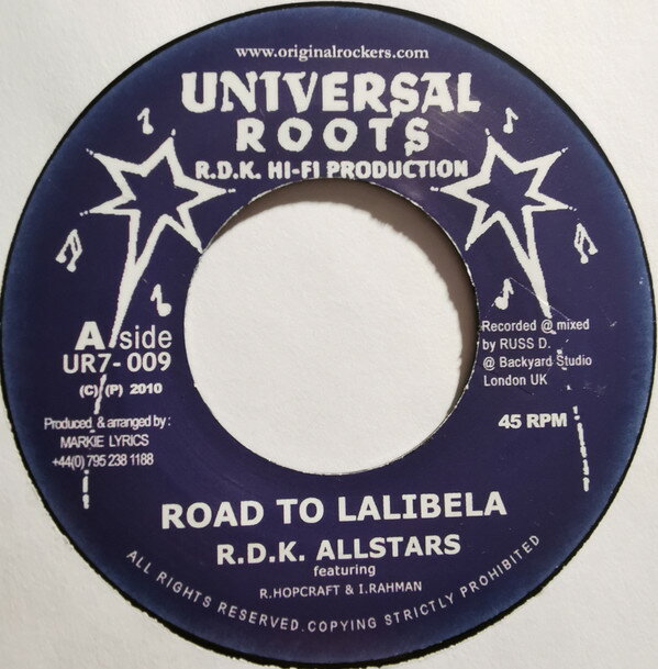 7” RDK Hi-Fi Road To Lalibela UR7009 Universal Roots /00080