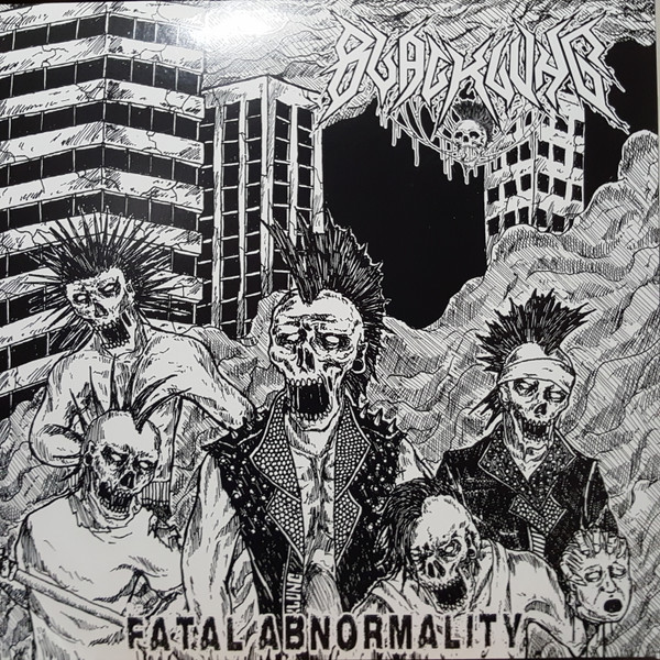 LP Black Lung Altar Of Satan / Fatal Abnormality Greatest Hits 20 NONE Core-O-Sive /00260