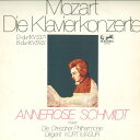 【中古】LP Annerose Schmidt モーツァルト:ピアノ協奏曲第26番≪戴冠式≫、ピアノ OQ7161K EURODISC /00260