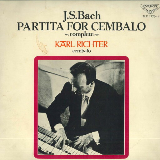 【中古】2LP Karl Richter バッハ : チェンバロのためのパルティータ全曲 SLC17701 LONDON /00660 【中古】2LP Karl Richter バッハ : チェンバロのためのパルティータ全曲 SLC17701 LONDON /00660