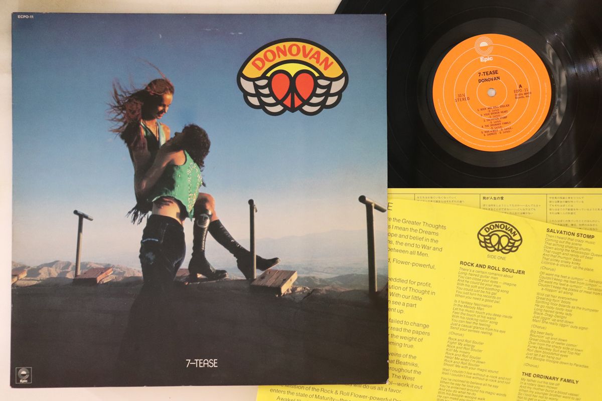 ・アーティスト Donovan ・タイトル 7-tease ・レーベル EPIC ECPO11 ・フォーマット LPレコード ・コンディション(盤) 良い (VG+) ・コンディション(ジャケット) 良い (VG+) ・コンディション(帯) オビなし ・特記事項 【ライナー付き】 【カバーにキズ/ダメージ】 実際に発送される商品の画像です 【ご購入前に必ずご確認ください】 ・本店サイト(www.recordcity.jp)とは価格、送料が違います ・本店サイト、その他支店のオーダーとは同梱発送できません ・別倉庫から発送しているため、店頭受け渡しは対応しておりません ・一部商品は他の通販サイトでも販売しているため、ご注文のタイミングによっては商品のご用意ができない場合がございます。 ・土日祝日はお休みです 金曜・祝前日9時以降のご連絡またはご入金は、返答または発送が週明け・祝日明けに順次対応となります。 ・ご購入後のキャンセル不可 ご購入後のキャンセルはいかなる理由においてもお受けできません。ご了承の上、ご購入くださいませ。 ・日本郵便(ゆうパック/ゆうメール)によるお届けになります。 ・中古品であることをご理解ください 当ストアではお客様よりお譲りいただいた中古商品を主に販売しております。中古品であることをご理解の上ご購入ください。また、一部商品はRecordCityオンラインストアで試聴可能です。 ・返品について お客様のご都合による返品は一切承っておりません。 表記の内容と実際の商品に相違がある場合、また針飛び等で返品・返金をご希望される場合は、商品の到着後1週間以内にご連絡ください。商品の返送をこちらで確認後、キャンセル・返金を行います。 コンディションVG以下の商品は返品できません。プレイに影響のない表面のこすれ傷、プレス起因のノイズ盤は返品の対象外です。 【コンディション表記】 ・ほぼ新品(M-)(Like New) 完全な新品。未使用。当店ではほぼ使用しません ・非常に良い(EX)(Excellent) 中古盤として美品な状態。わずかな経年を感じるものの傷みを感じさせない、当店基準で最高の状態 ・良い(VG+)(Very Good Plus) 丁寧に扱われた中古品で、軽い使用感がみられる。 ・可(VG)(Acceptable) 使い込まれた中古品で、「良い」よりもさらに使用感がみられる。 ・悪い(VG-)(Bad) 状態が悪いアイテム。使用の保障はなく、再生不可、針飛び、目立つノイズがあるかもしれない。状態によるクレーム不可。返品不可。 ・非常に悪い(G)(Very Bad) 「悪い」よりさらに状態が悪いアイテム。使用の保障はなく、再生不可、針飛び、目立つノイズがあるかもしれない。状態によるクレーム不可。返品不可。 ・ジャンク(Fair)(Junk/Fair) 割れている、反っている、水ダメージがある、カビ、ジャケットが分離している、ひどい書き込み、ひどい擦れなど最低の状態。使用の保障はなく、再生不可、針飛び、目立つノイズがあるかもしれない。状態によるクレーム不可。返品不可。 ・ジャンク(Poor)(Junk/Poor) 割れている、反っている、水ダメージがある、カビ、ジャケットが分離している、ひどい書き込み、ひどい擦れなど最低の状態。使用の保障はなく、再生不可、針飛び、目立つノイズがあるかもしれない。状態によるクレーム不可。返品不可。