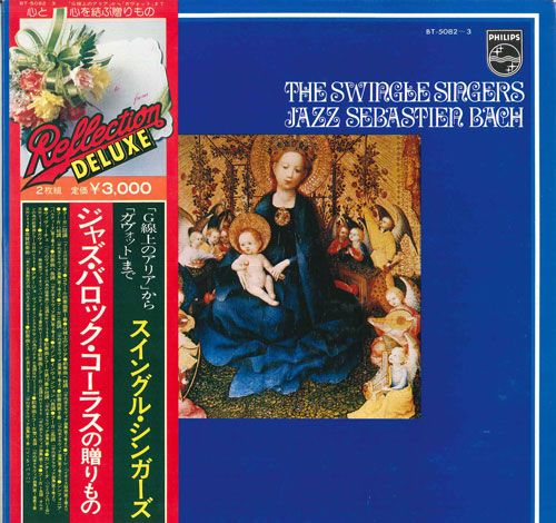 2LP Les Swingle Singers Jazz Sebastien Bach BT50823 PHILIPS /00660