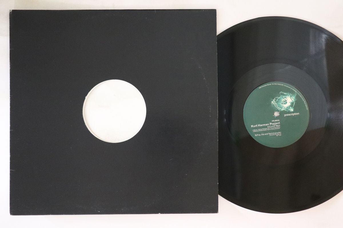【中古】12” Kurt Harman Project Comin Back / Pop, Dip PR5012 PRESCRIPTION US Vinyl /00250