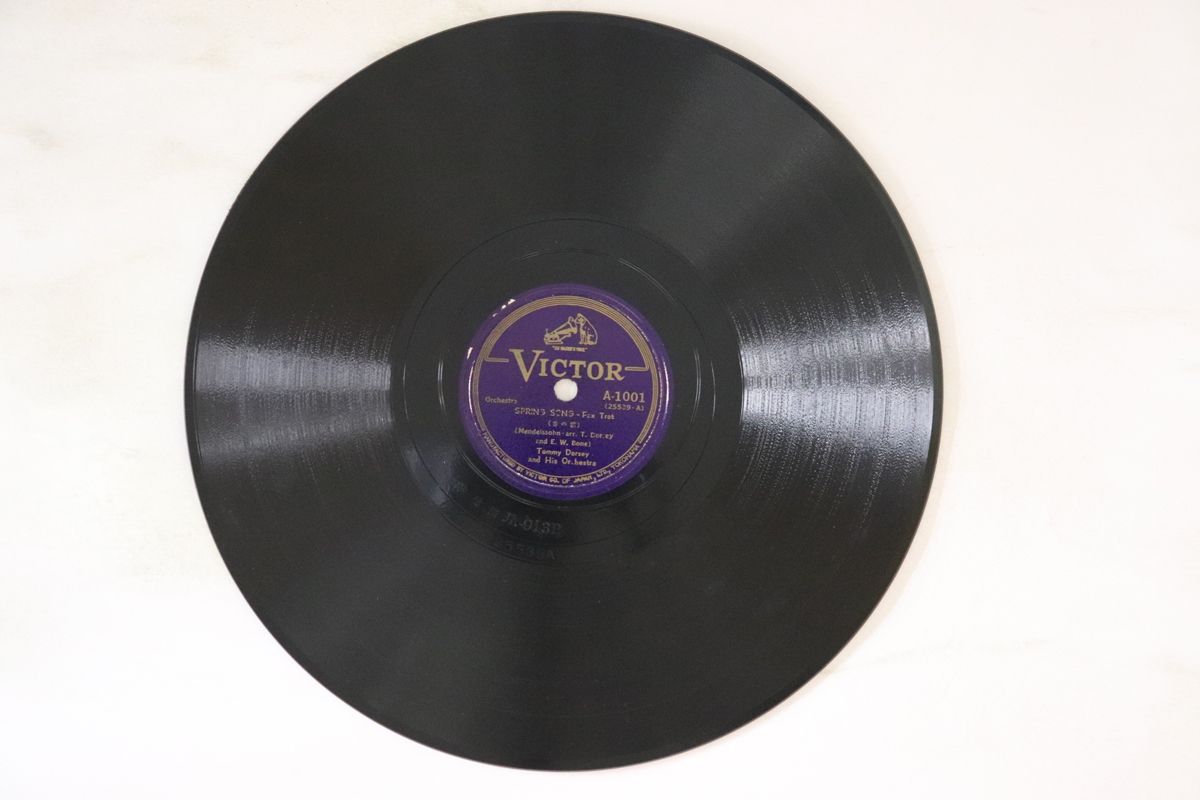 【中古】78RPM/SP Tommy Dorsey Song Of India / Spring Song A1001 VICTOR /01000