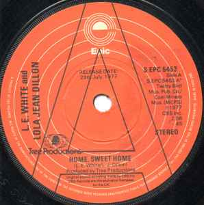 【中古】英7” L. E. White &amp; Lola Jean Dillon Home Sweet Home SEPC5453PROMO EPIC /00080