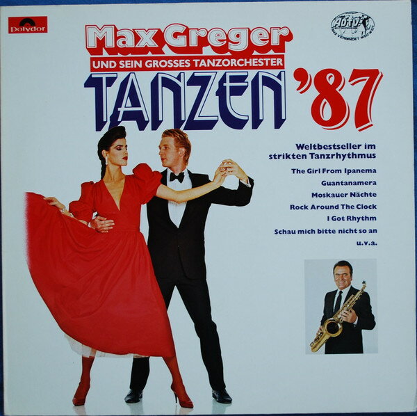 LP Max Greger und sein groses Tan Tanzen 87 8310791 Polydor /00260