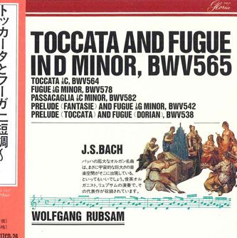 CD Wolfgang Rubsam Toccata And Fugue In D Minor, Bwv656 17CD26 PHILIPS /00110
