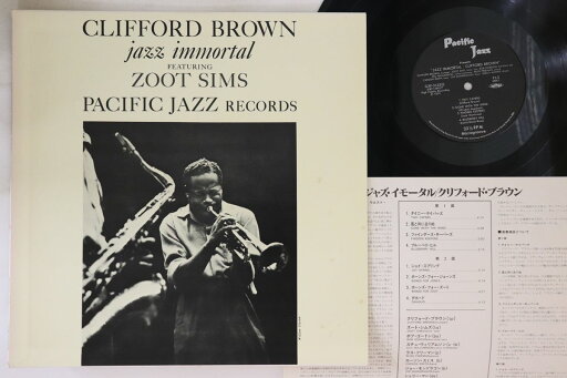 【中古】LP Clifford Brown, Zoot Sims Jazz Immortal GXF3132 PACIFIC JAZZ Japan Vinyl /00260 【中古】LP Clifford Brown, Zoot Sims Jazz Immortal GXF3132 PACIFIC JAZZ Japan Vinyl /00260