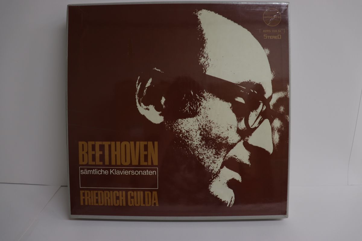 【中古】11LP Friedrich Gulda Ludwig Van Beethoven AVRS1101ST AMADEO Austria Vinyl 未開...