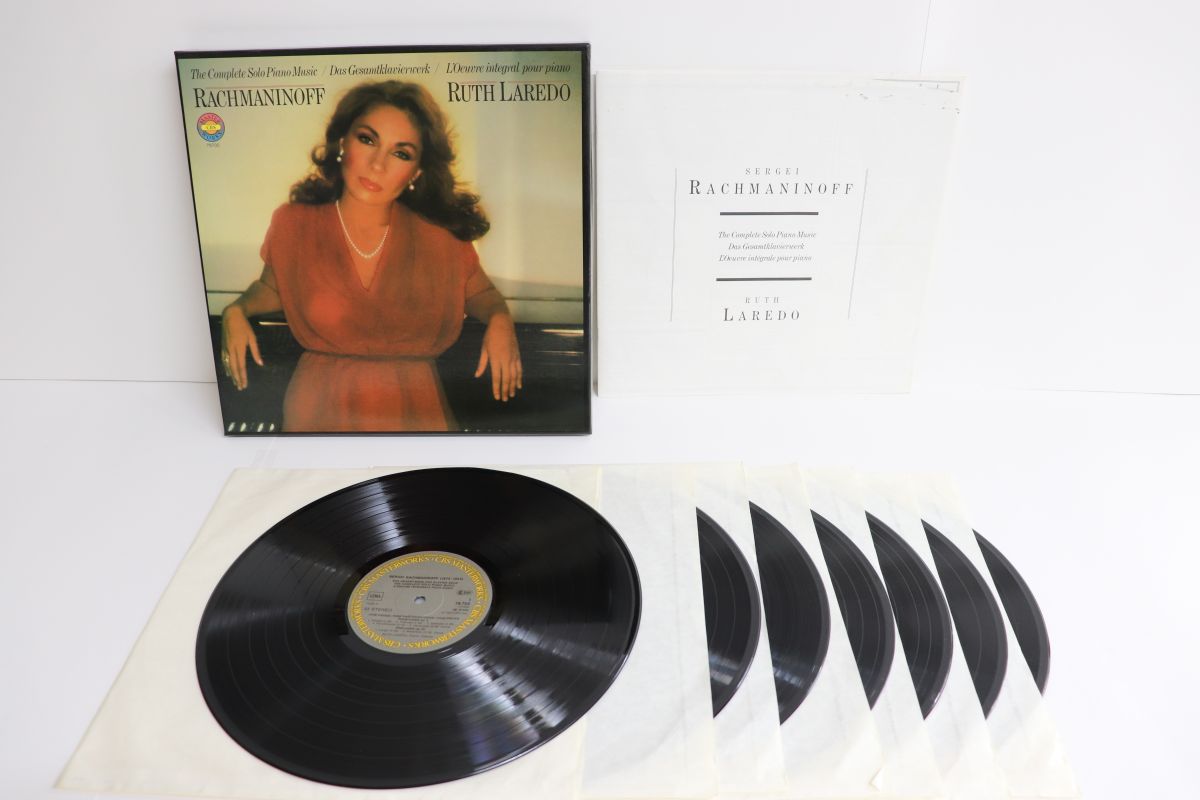 【中古】7LP Ruth Laredo Rachmaninoff Complete CBS79700 CBS Masterworks Germany Vinyl...