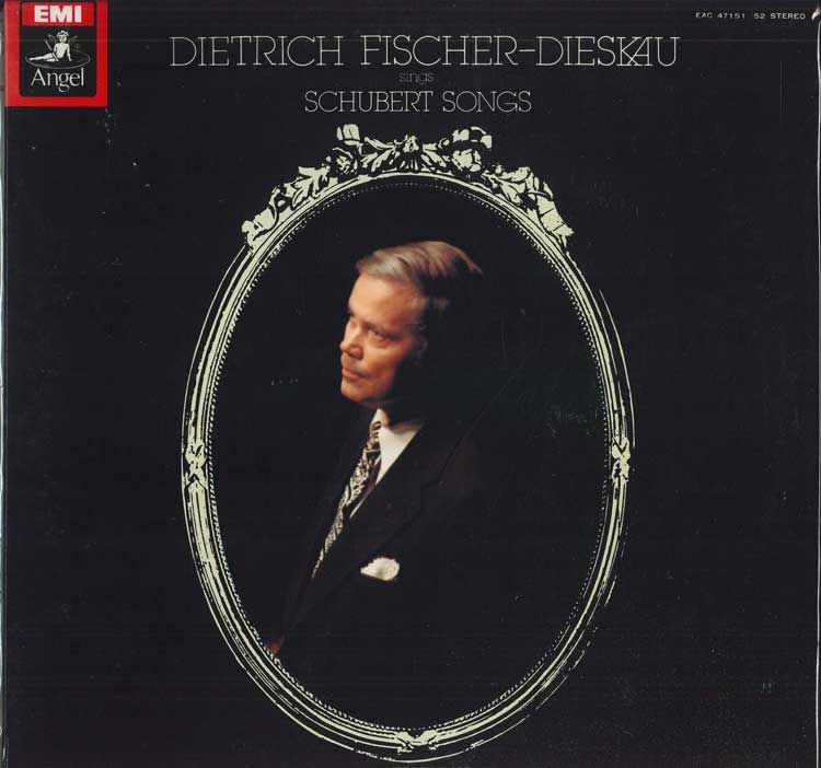 【中古】2LP Dietrich Fischer Dieskau シューベルト : 歌曲集 EAC4715152 EMI ANGEL /00660