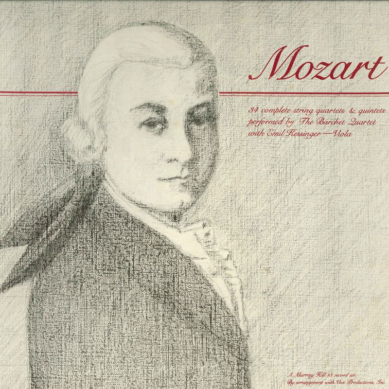 【中古】11LP Barchet-quartett, Emil Kessinger Mozart 34 920409 MURRAY HILL US Vinyl ...