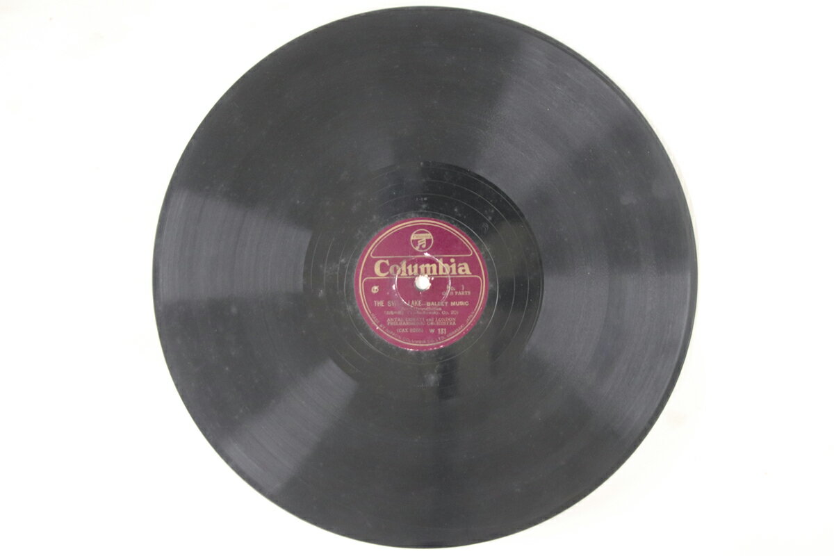 【中古】78RPM/SP Antal Dorati Swan Lake Ballet Music (Tschaikowsky) No.1 / No.2 W131 COLUMBIA 12” /00610