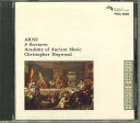 【中古】CD Christopher Hogwood Arne: 8 Overtures POCL3028 POLYDOR /00110