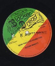 【中古】12” Sugar Minott Now That Ive Found You SCOM004 Blacker Dread /00250