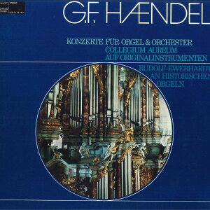 【中古】2LP ルドルフ・エヴァーハルト, コレ ヘンデル オルガン協奏曲全集第1巻 ULS31156H HARMONIA MUNDI /00660