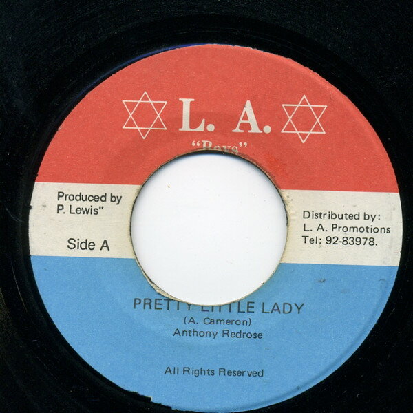 7” Anthony Red Rose Pretty Little Lady NONE L A /00080