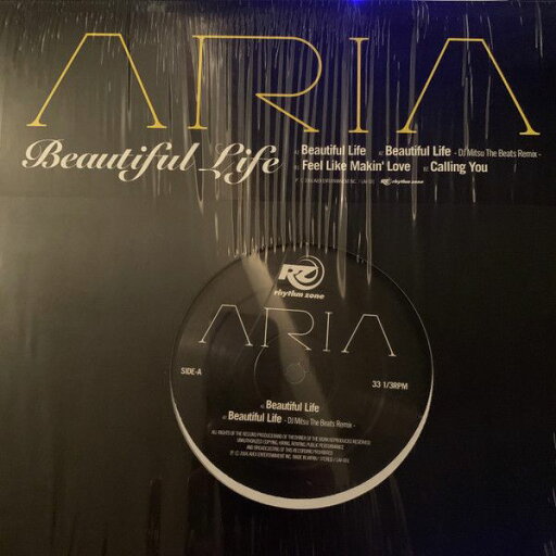 【中古】12” Aria Beautiful Life LAV001 Rhythm Zone /00250 【中古】12” Aria Beautiful Life LAV001 Rhythm Zone /00250