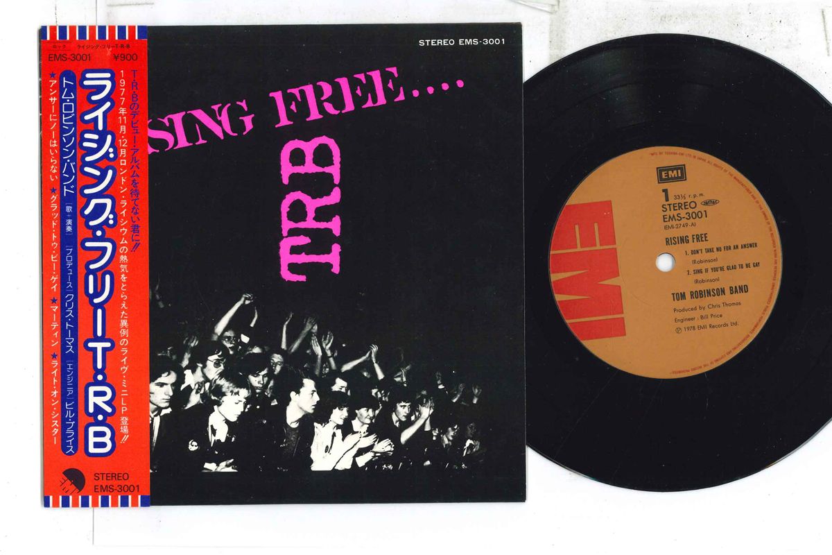 š7 Tom Robinson Band Rising Free EMS3001 EMI /00080