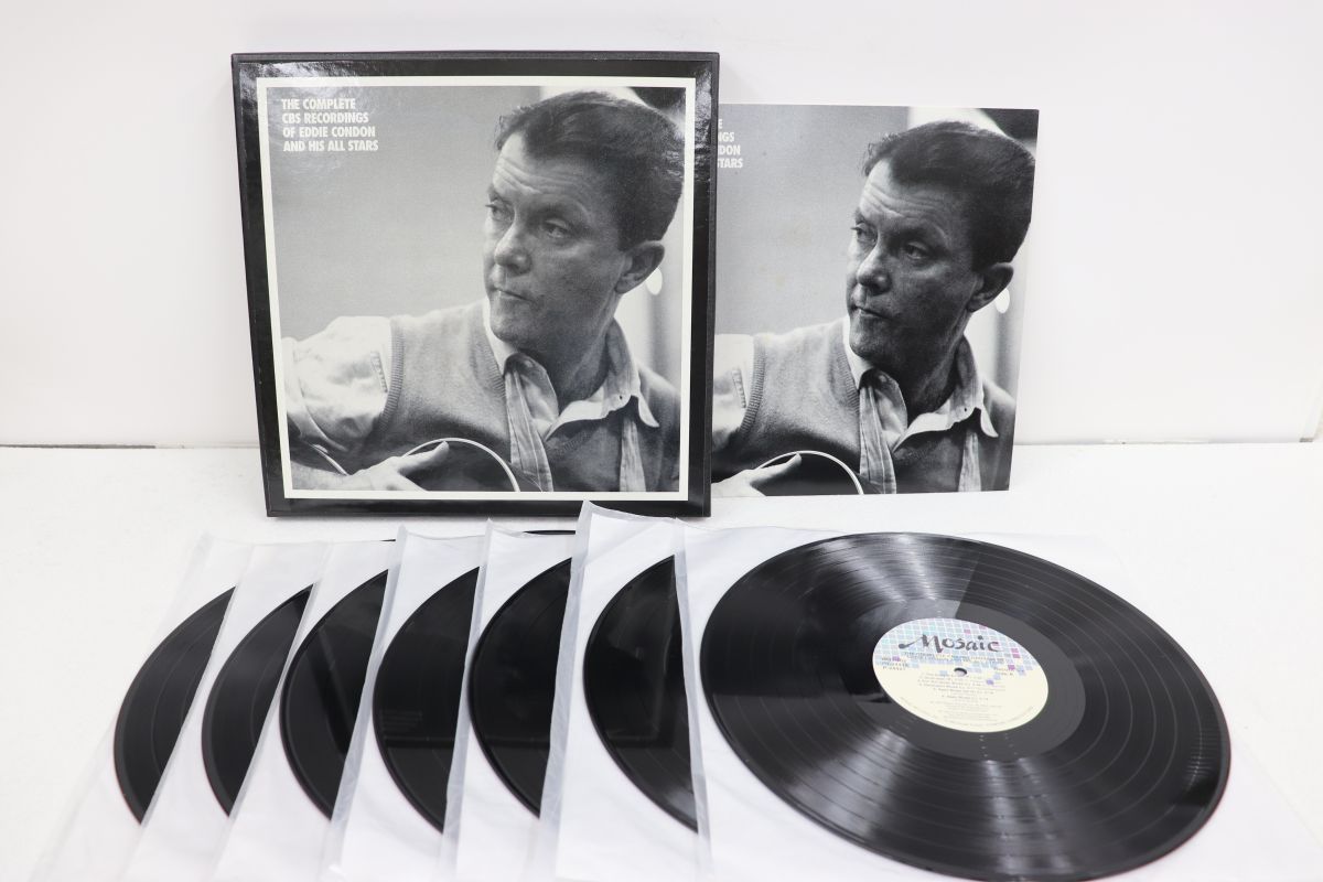 【中古】7LP Eddie Condon Complete Cbs Recordings Of Eddie Condon MQ7152 MOSAIC US Vi...