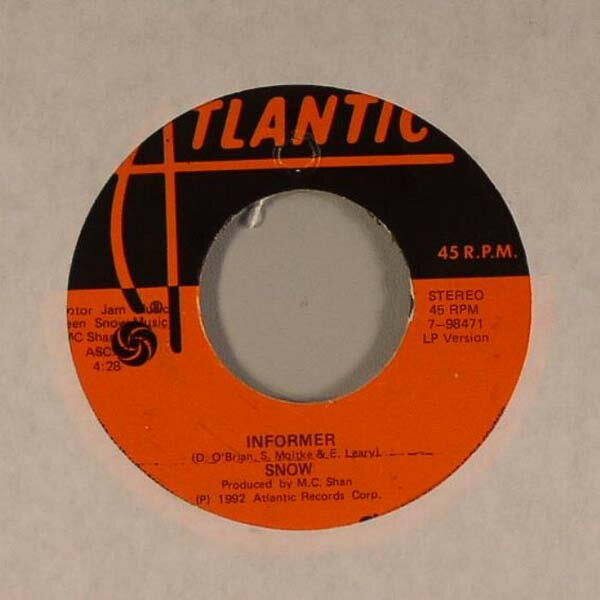7” Snow Informer 798471 Atlantic /00080