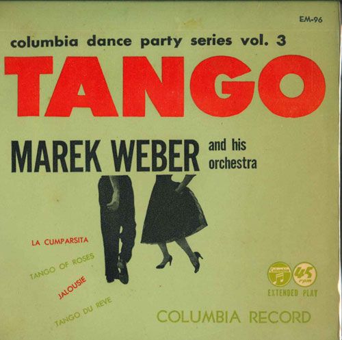 【中古】7” Marek Weber &amp; His Orchestra Dance Party Series Vol.3(Tango) EM96 COLUMBIA /00080