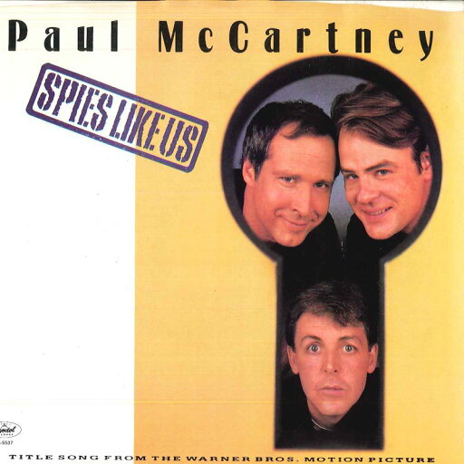 【中古】7” Paul Mccartney Spies Like Us / My Carnival B5537 CAPITOL /00080 【中古】7” Paul Mccartney Spies Like Us / My Carnival B5537 CAPITOL /00080