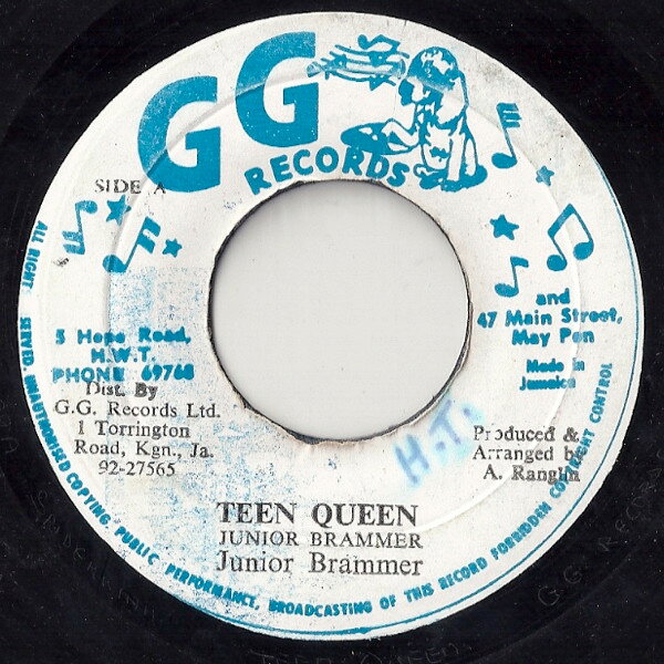 7” Junior Brammer Teen Queen NONE GGs Records /00080