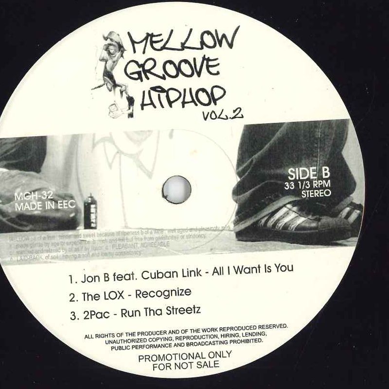 【中古】12” Various Mellow Groove Hip Hop Vol.2 MGH32 NONE /00250