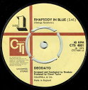 【中古】英7” Eumir Deodato Rhapsody In Blue CTS4001 CTI Records /00080
