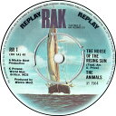 【中古】英7” Animals The House Of The Rising Sun RR1 RAK /00080