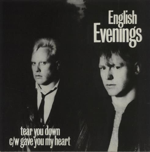 【中古】英7” English Evenings Tear You Down / Gave You My Heart SAFE64 Safari Records /00080 【中古】英7” English Evenings Tear You Down / Gave You My Heart SAFE64 Safari Records /00080