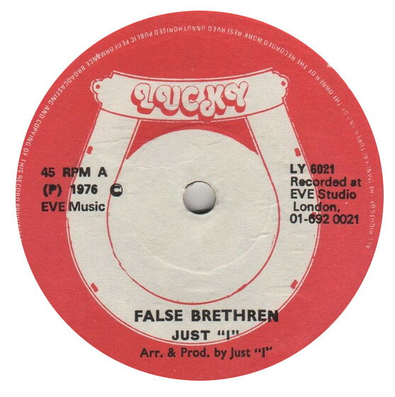 Artist Name: R - 【中古】7” Just ”I” False Brethren LY6021 Lucky /00080