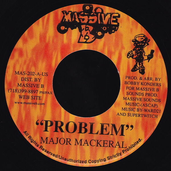 7” Major Mackeral Problem NONE /00080