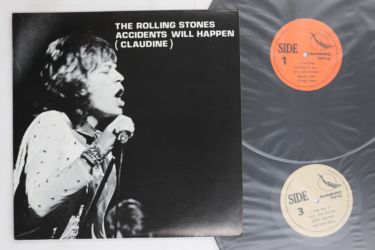 【中古】2discs LP Rolling Stones Accidents Will Happen (Claudine) SUNBIRD701 DRAGOMAN/SUNBIRD /00520