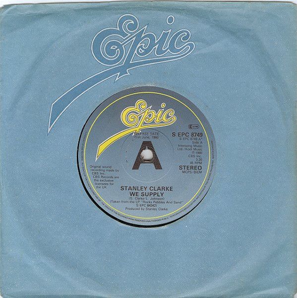 【中古】英7” Stanley Clarke We Supply SEPC8749PROMO Epic /00080