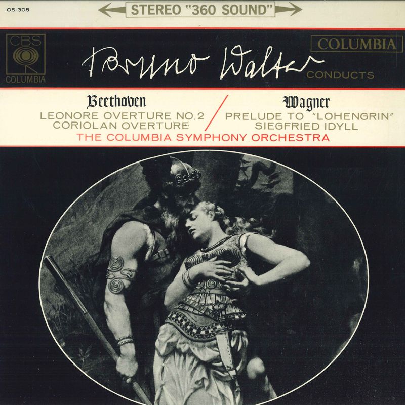 【中古】LP ブルーノ・ワルター, コロンビア ベートーヴェン：レオノーレ 序曲第2番 OS308 COLUMBIA /00400 recordcity-10583718 RECORD CITY 楽天市場店 パッケージ画像