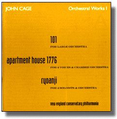 米CD J. Cage ORCHESTRAL WORKS VOL.1 - 101 for Large Orchesta/Apa MODE41 Mode /00110