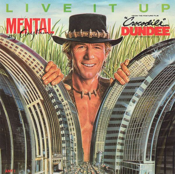 【中古】英7” Mental As Anything Live It Up ANY1 Epic /00080