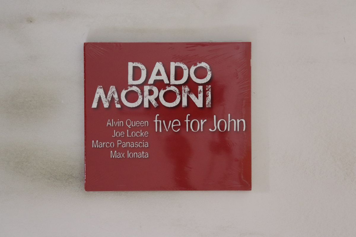 伊CD Dado Moroni Five For John VVJ089 VIA VENETO JAZZ 未開封 /00110