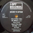 【中古】英7” Secret Affair My World SEE5 I-Spy Records /00080