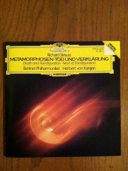 CD Richard Strauss - Berliner Phi Metamorphosen Tod Und Verkl rung F35G50139 Deutsche Grammophon /00110