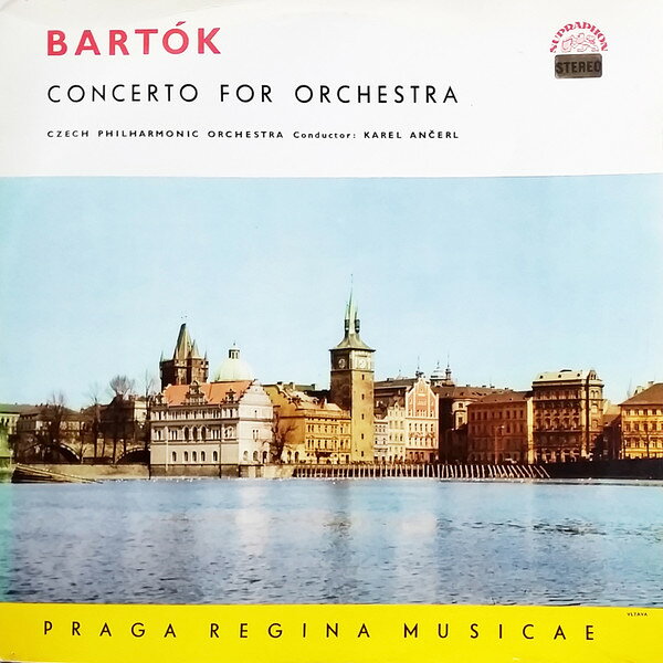 LP Bela Bartok - The Czech Philha Concerto For Orchestra SUAST50515 Supraphon /00400